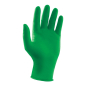 Preview: Nature Gloves Nitril U.-Handschuhe,  grün, Gr. S, unsteril puderfrei , 100 St.