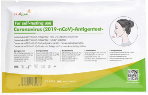 Hotgen Corona Antigen Selbsttest 2019-nCoV Ag - Laien-Test CG, 1 St. einzeln eingesiegelt