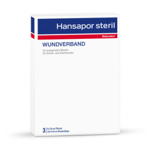 Hansapor steril Wundverband 8 x 10 cm, 3 St.