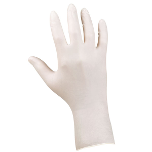 Soft-hand Latex-Handschuhe, unsteril leicht gepudert, mittel