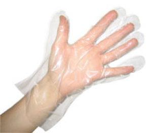 Unigloves Polyethylen-Handschuhe für Damen, gehämmert,  100 St.