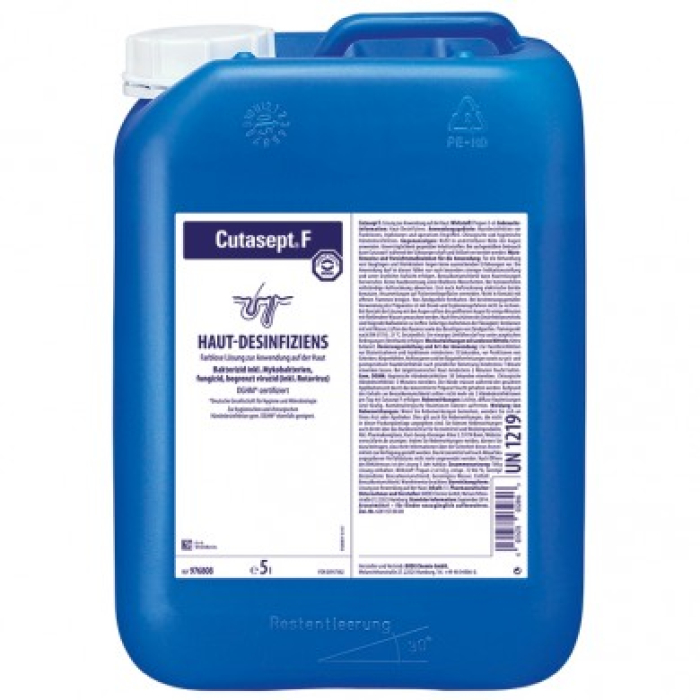 Cutasept F, farblos, 5 Liter Kanister