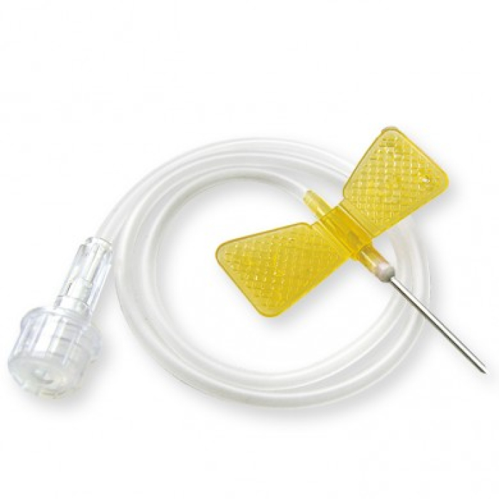 Wing-Flo Flügelkanüle, Perfusionsbesteck, G 20, gelb, 0,9 x 20 m