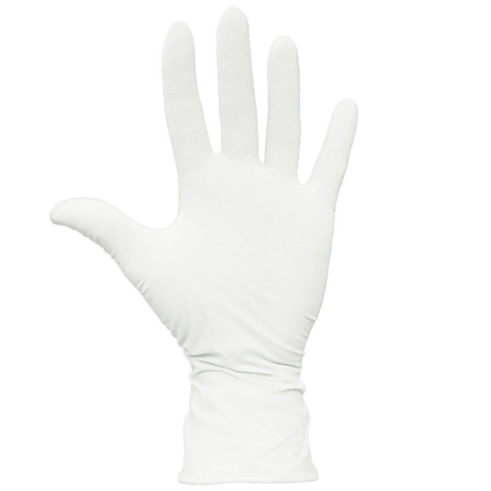 SOFT line Nitril U.-Handschuhe weiß, Gr. M unsteril puderfrei , 100 St.