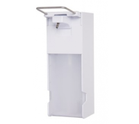 Seifen-/Desinfektionsmittelspender Universal, 1 Liter, kurzer Edelstahl-Armhebel