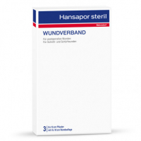 Hansapor steril Wundverband 9 x 15 cm, 3 St.