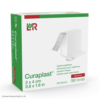 Curaplast Injektionspflaster Sensitive, 2x 4 cm i. Spenderkarton, 250 St.